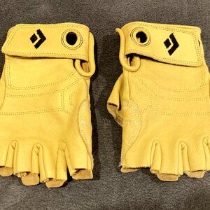 Black Diamond Stone Glove Climbing Half-finger Natural - Small